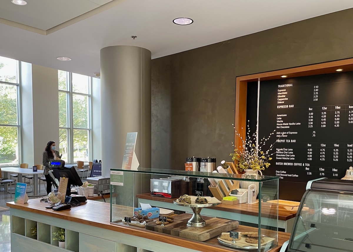 Kaldi's Coffee cafe inside Emory's School of Medicine 