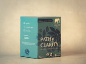 product image of teal box of path of clarity sachets