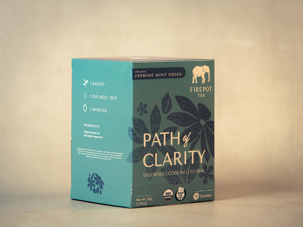 product image of teal box of path of clarity sachets