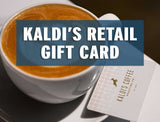 Gift Cards (redeemable in cafes and Kaldi's app)