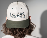 Kaldi's Embroidered Two-tone Cap