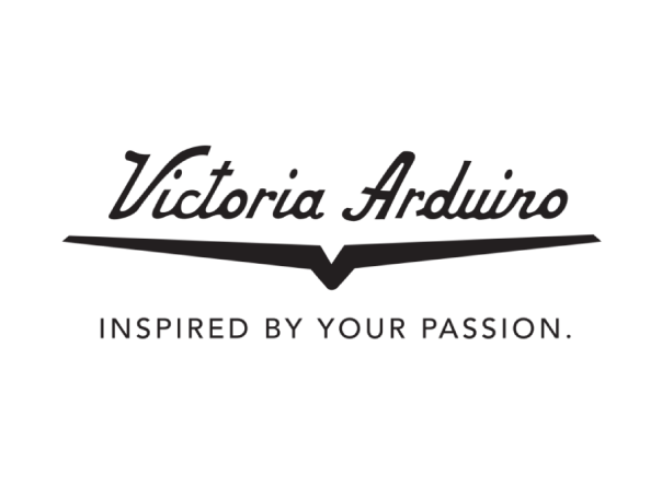 Victoria Arduino logo with tagline 'Inspired by your passion'