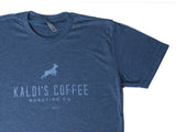 Kaldi's Coffee Navy Tee
