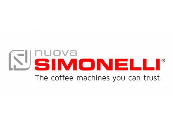 Nuova Simonelli logo. the coffee machines you can trust.